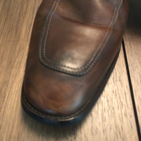 Mario Fagni 👞Loafers, Brown Size 10 - Picture 6 of 8